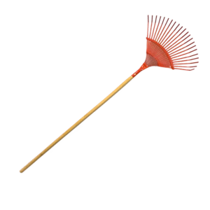 Rastrillo DE 22 DIENTES CON CABO DE 1200 MM DE MADERA